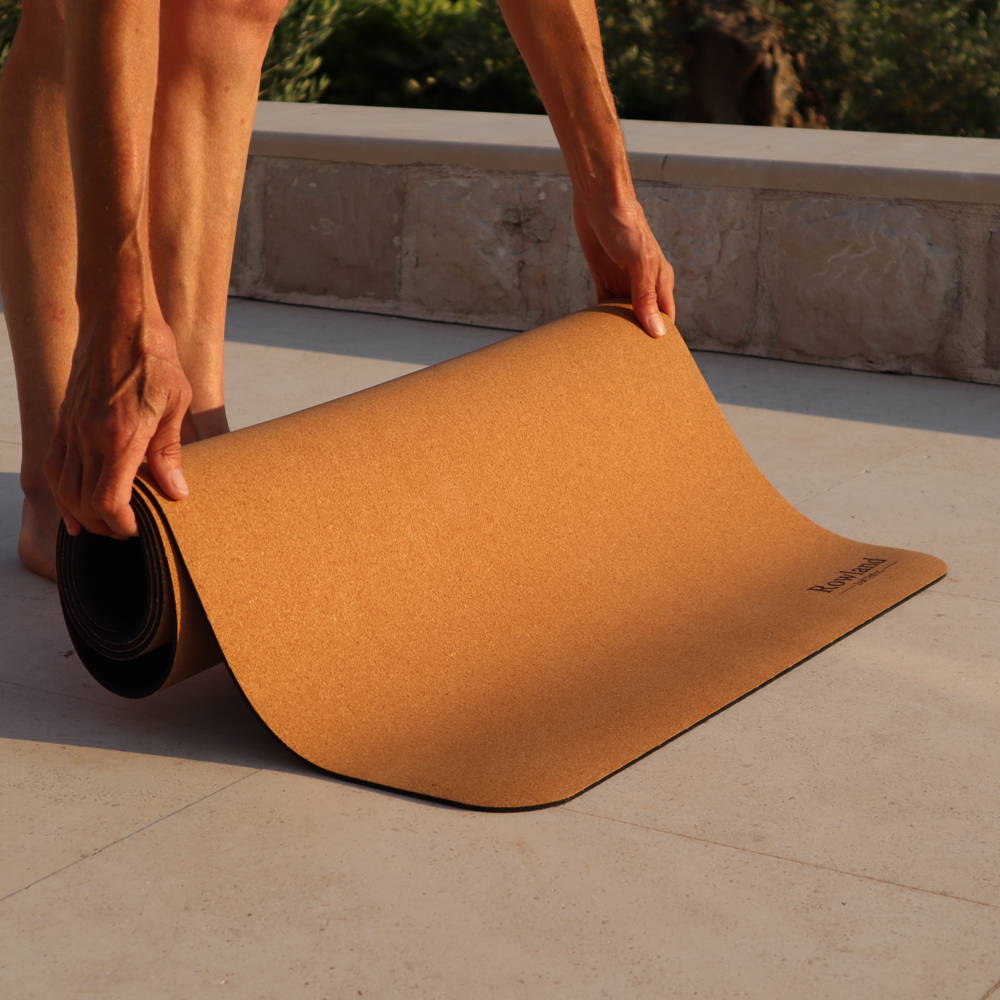 Rowland Cork Yoga Mat Eco NonToxic Yoga Mat Rowland Earthing
